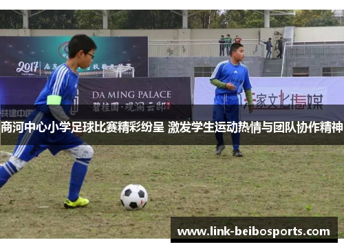 商河中心小学足球比赛精彩纷呈 激发学生运动热情与团队协作精神